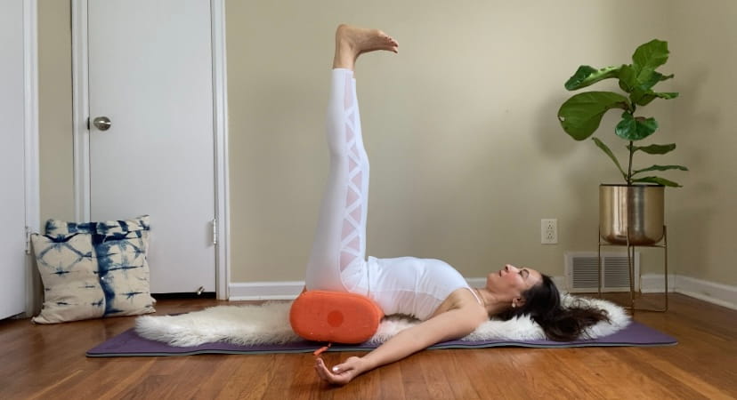 Private Yoga Instructor Santa Monica Los Angeles Catherine Tingey Supported Shoulder Stand