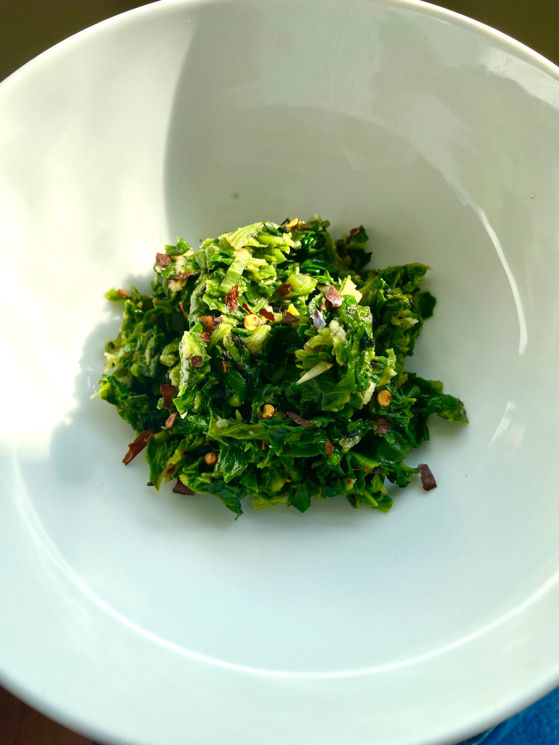 Private Yoga Instructor Santa Monica Los Angeles My Take On Korean Spinach